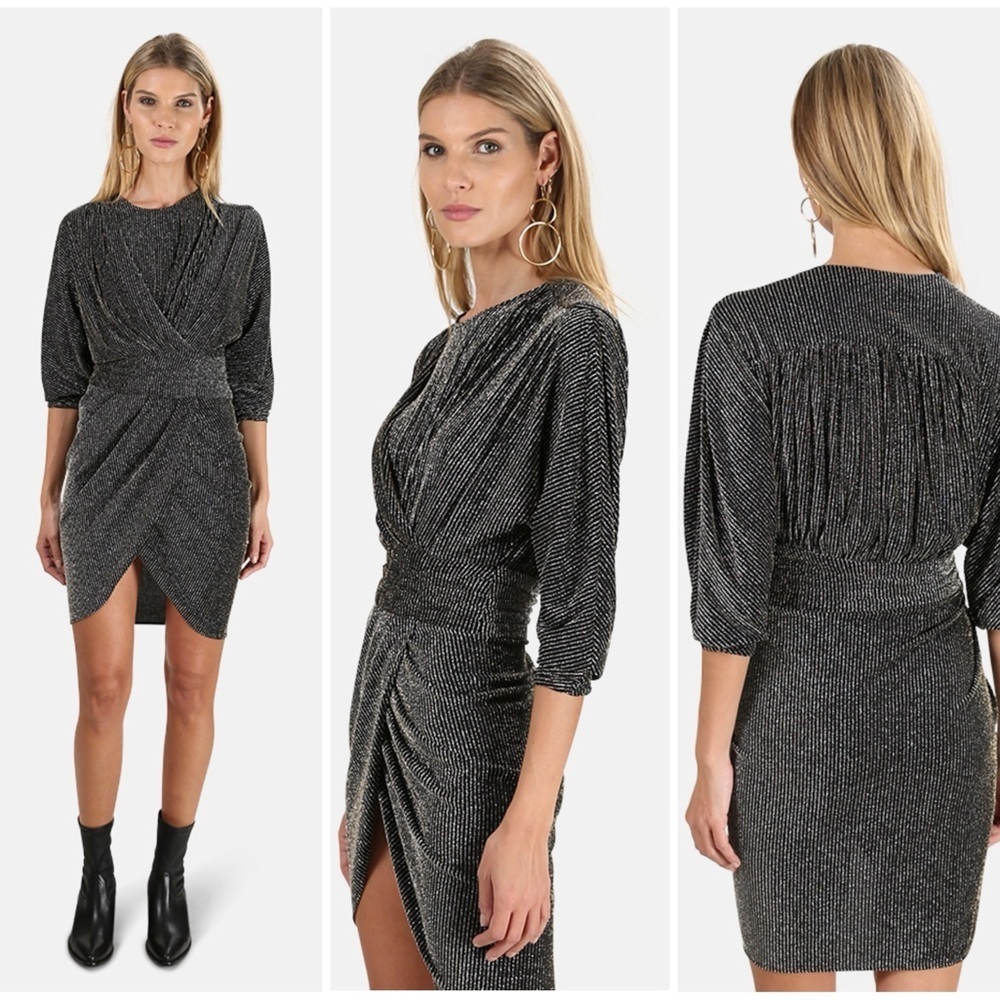 Iro Magnus Mini Dress Black L/8